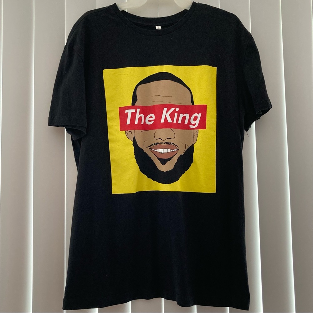 Lebron James Shirt NBA Black Sz- Large